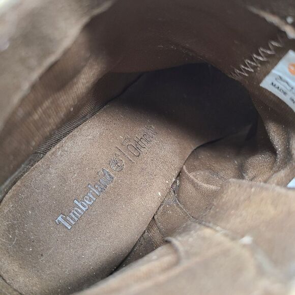 Timberland Women's Tillston Peep Toe Ankle Boots sz 7 - Picture 11 of 11